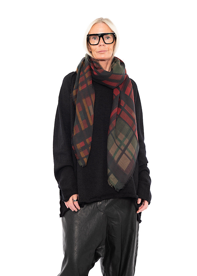 HERITAGE CHECK SCARF