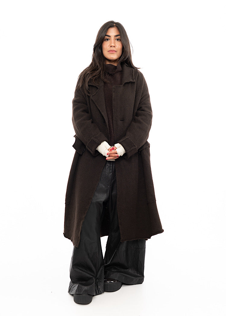 RUNDHOLZ MAINLINE KNITTED COAT