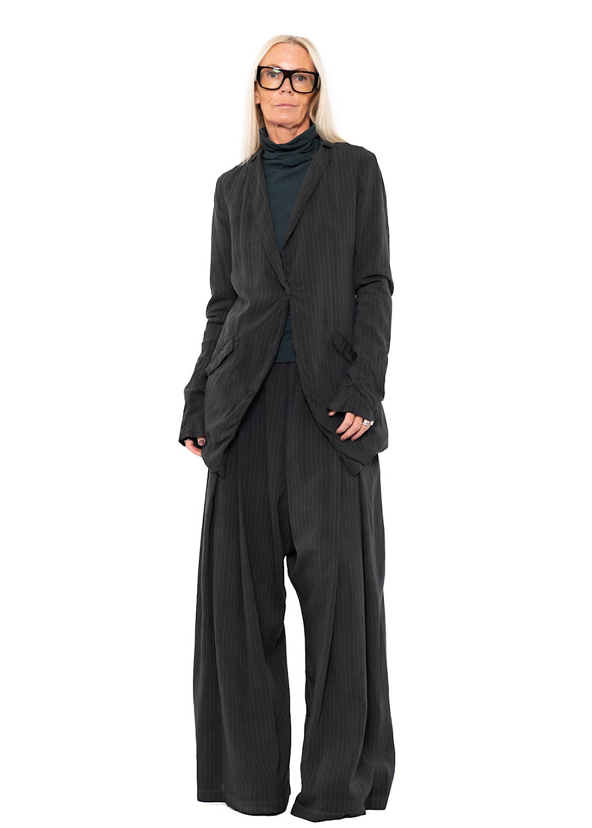 FLUID PINSTRIPE PALAZZO TROUSER