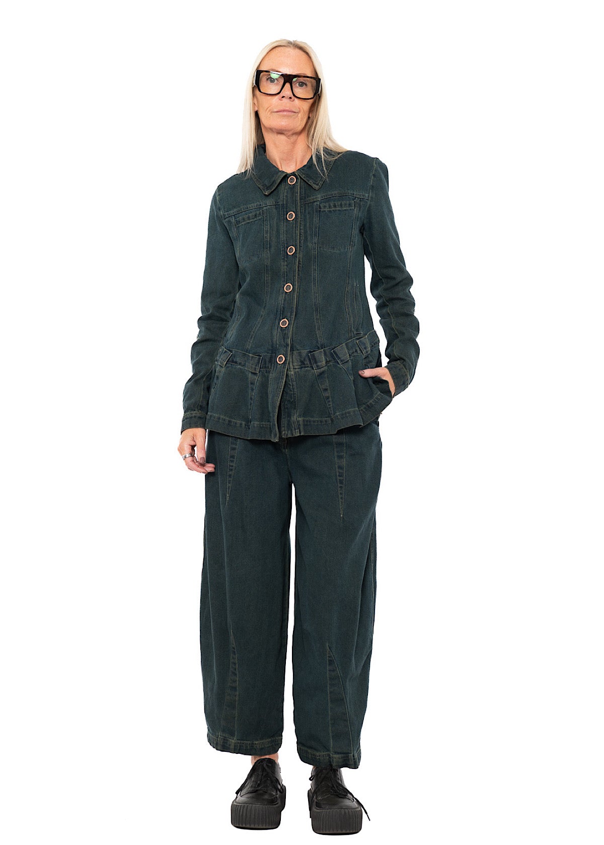 DENIM BALLOON TROUSER