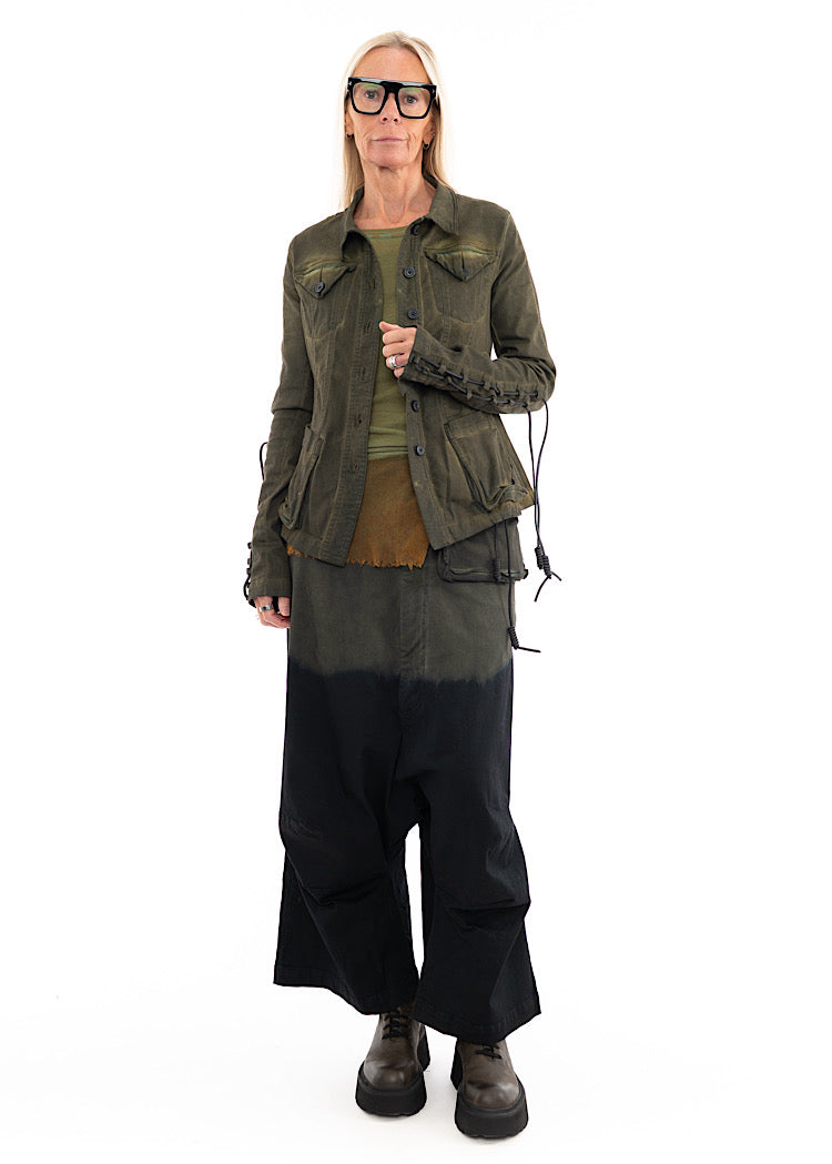 RUNDHOLZ DIP JACKET *BLACK GLOSS* (Shown in LAGOON LIGHT)