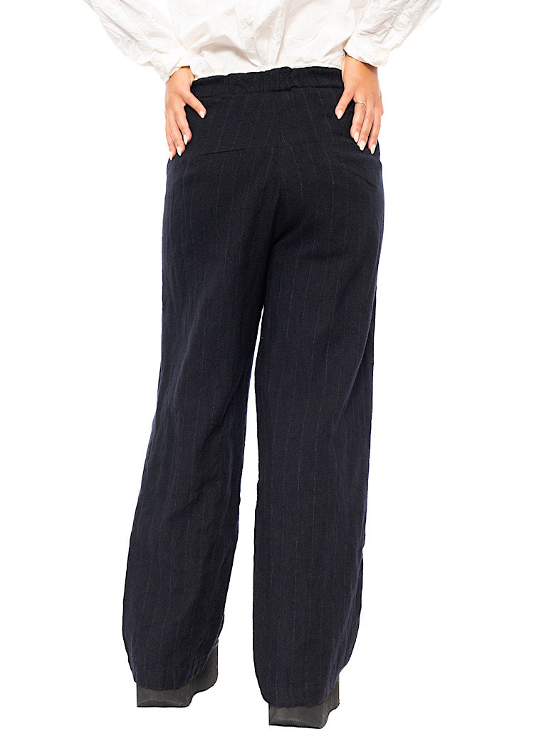PINSTRIPE PAULETTE TROUSER