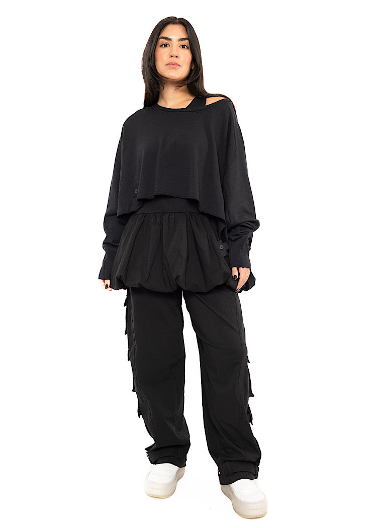 PLU CROPPED PULLOVER