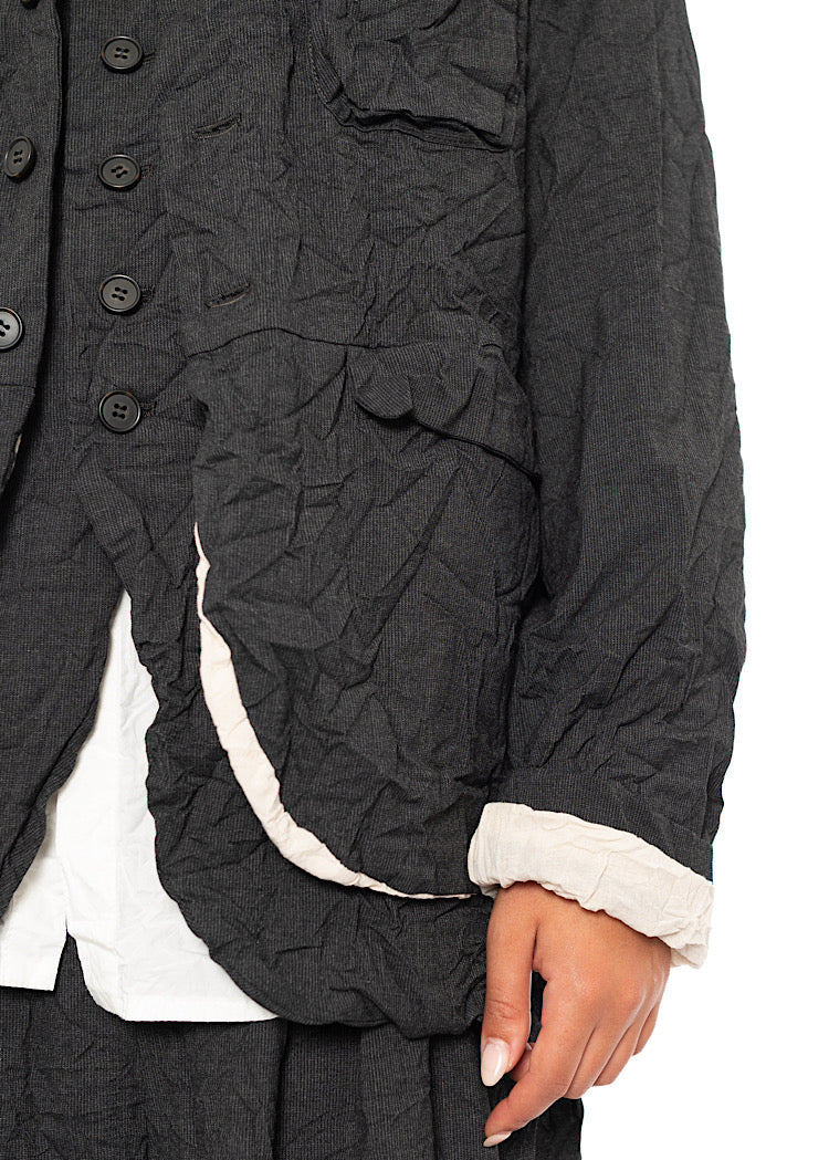 CRINKLE UTILITY JACKET