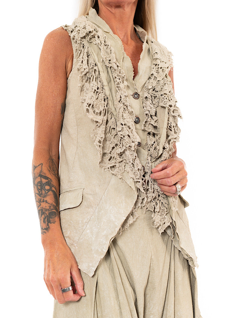 RUNDHOLZ DIP WAISTCOAT