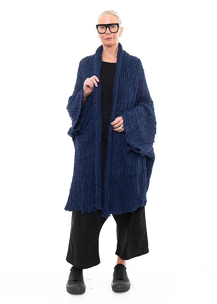 RUNDHOLZ DIP KNITTED CARDIGAN
