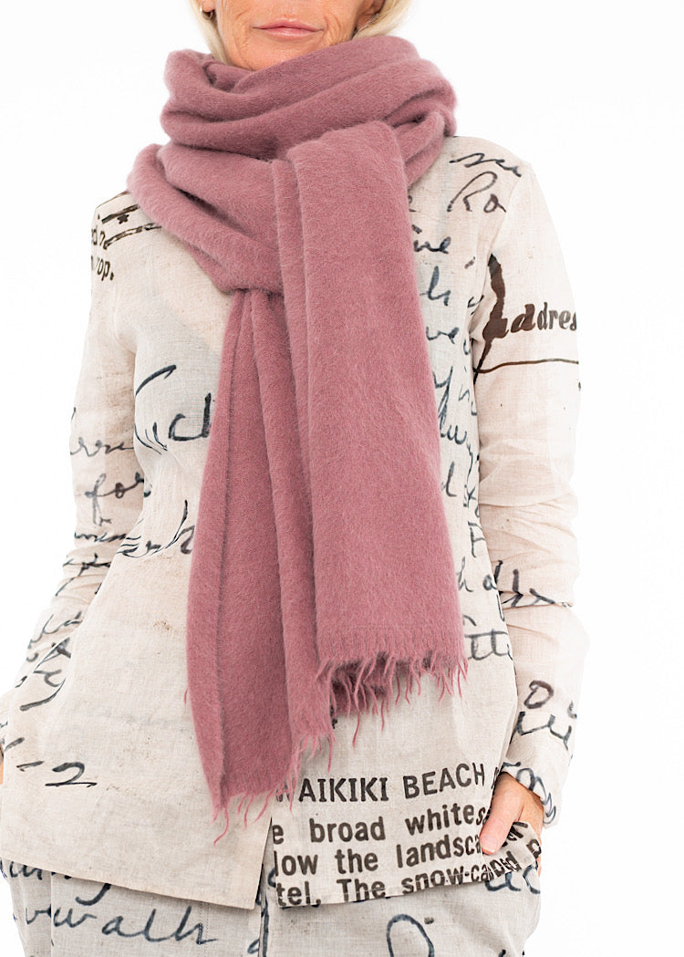 RUNDHOLZ DIP 1/3 SHARER KNITTED SCARF