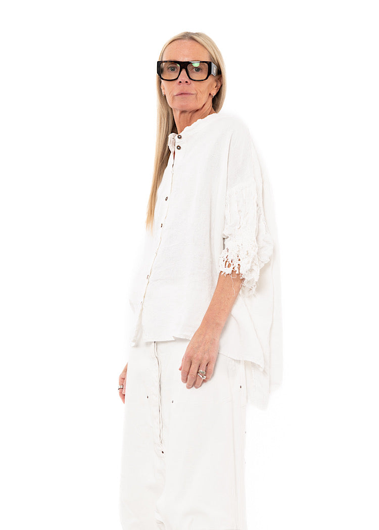 RUNDHOLZ DIP BLOUSE