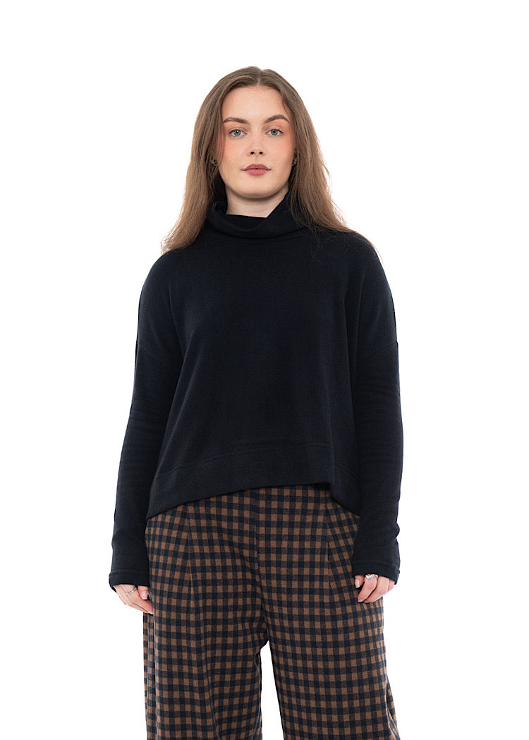 SIGNATURE COTTON-FLEECE MOYET PULLOVER