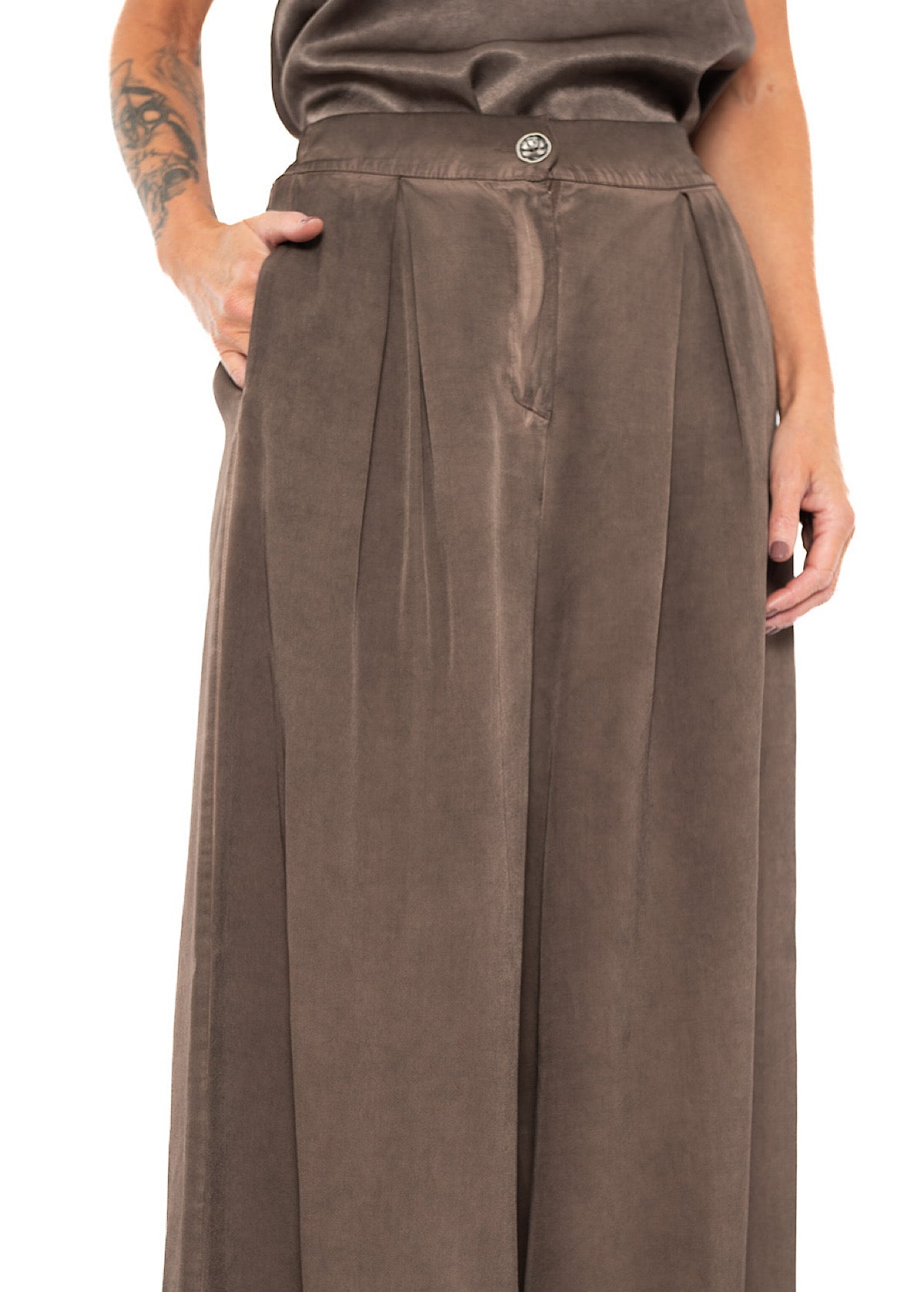 FLUID WIDE LEG TROUSER