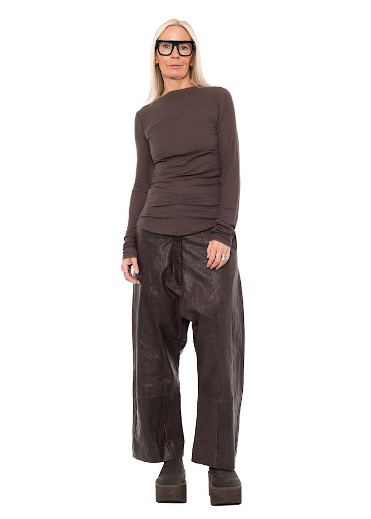 ROUND NECK LONG SLEEVE T-SHIRT