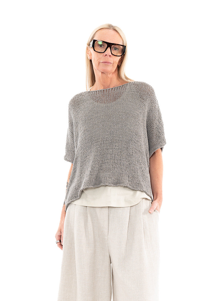 SORT AARHUS KNITTED TOP