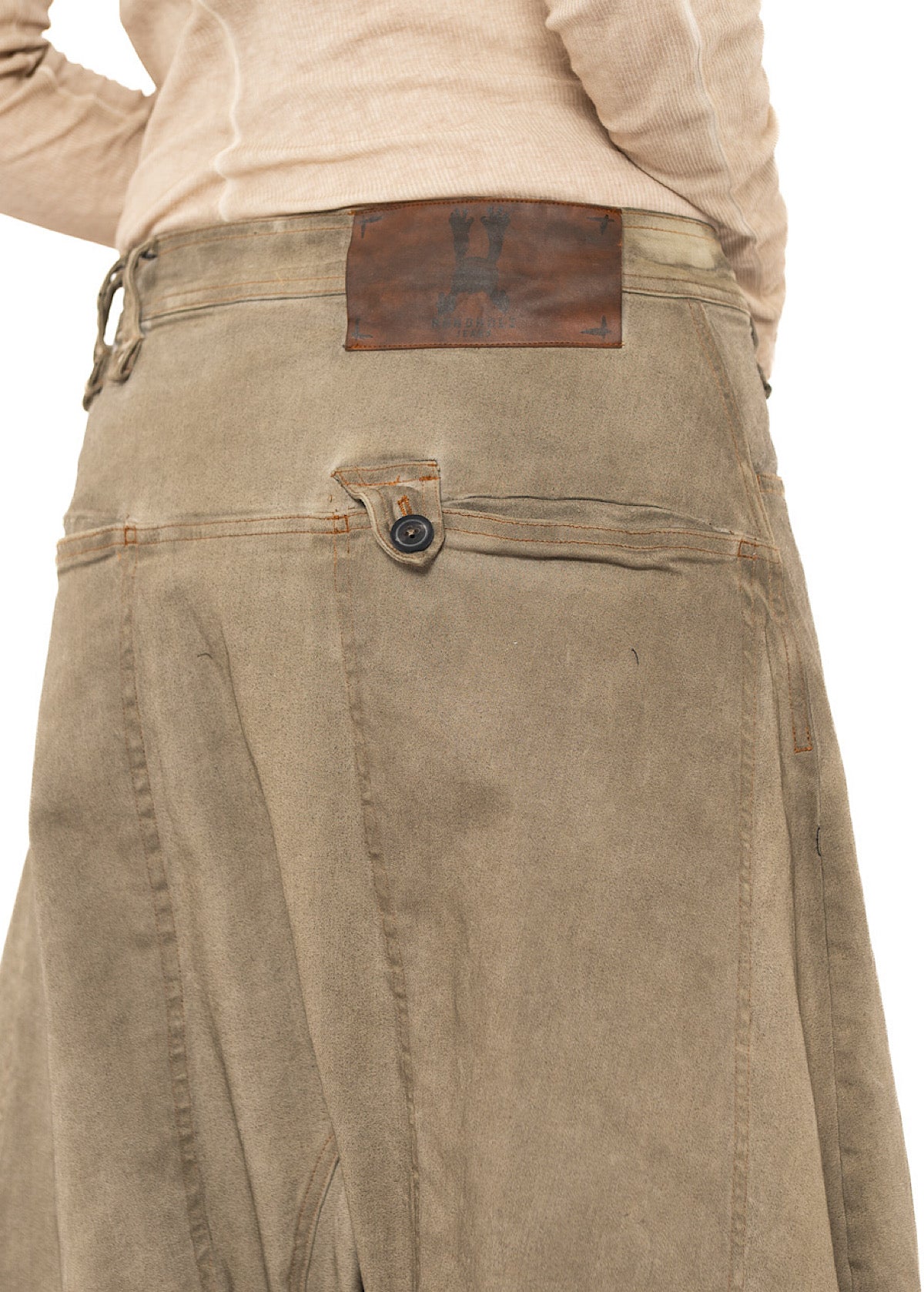 SIGNATURE BALLOON DENIM TROUSER