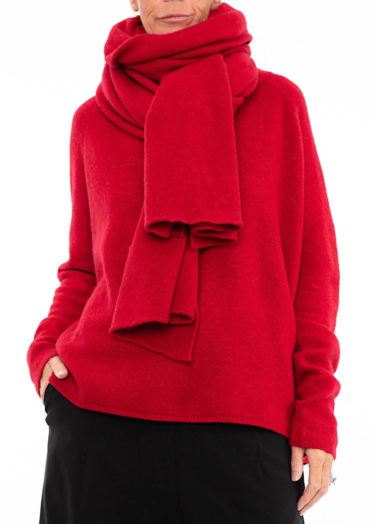 RUNDHOLZ BLACK LABEL KNITTED SCARF