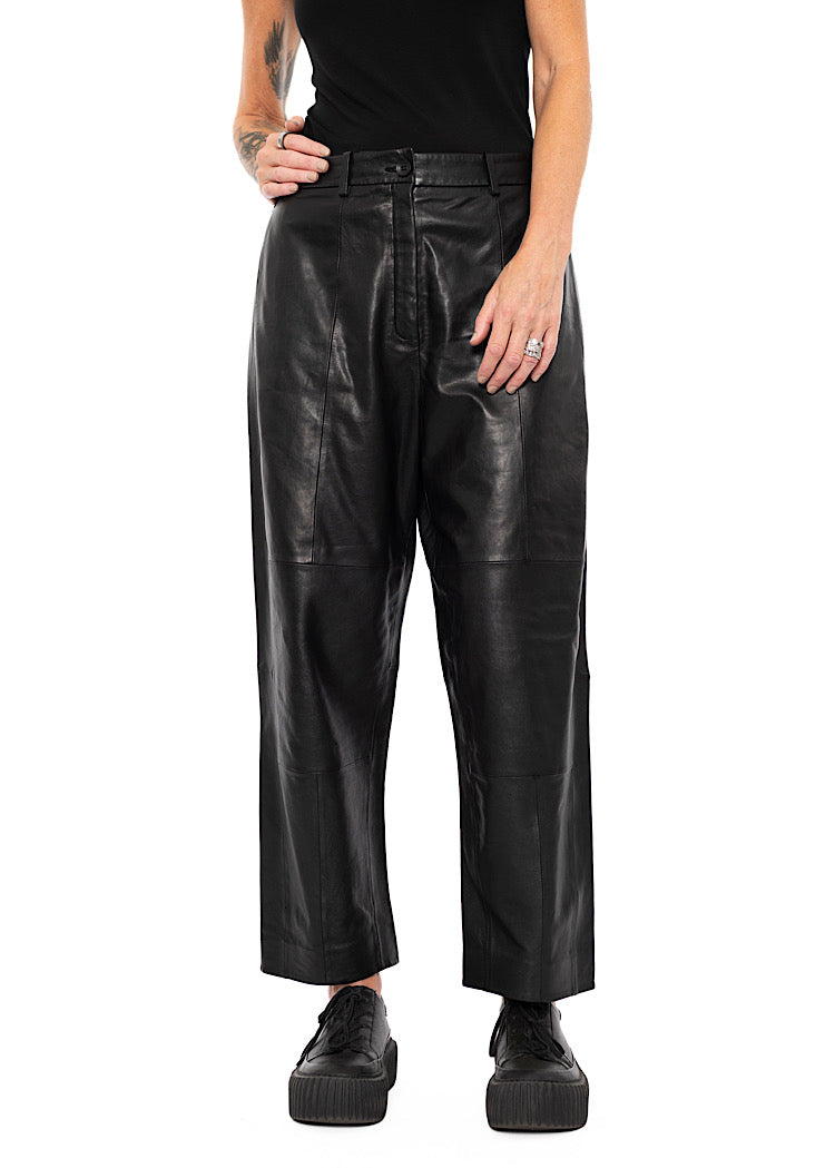 ANNETTE GÖRTZ LEATHER HOSS TROUSER