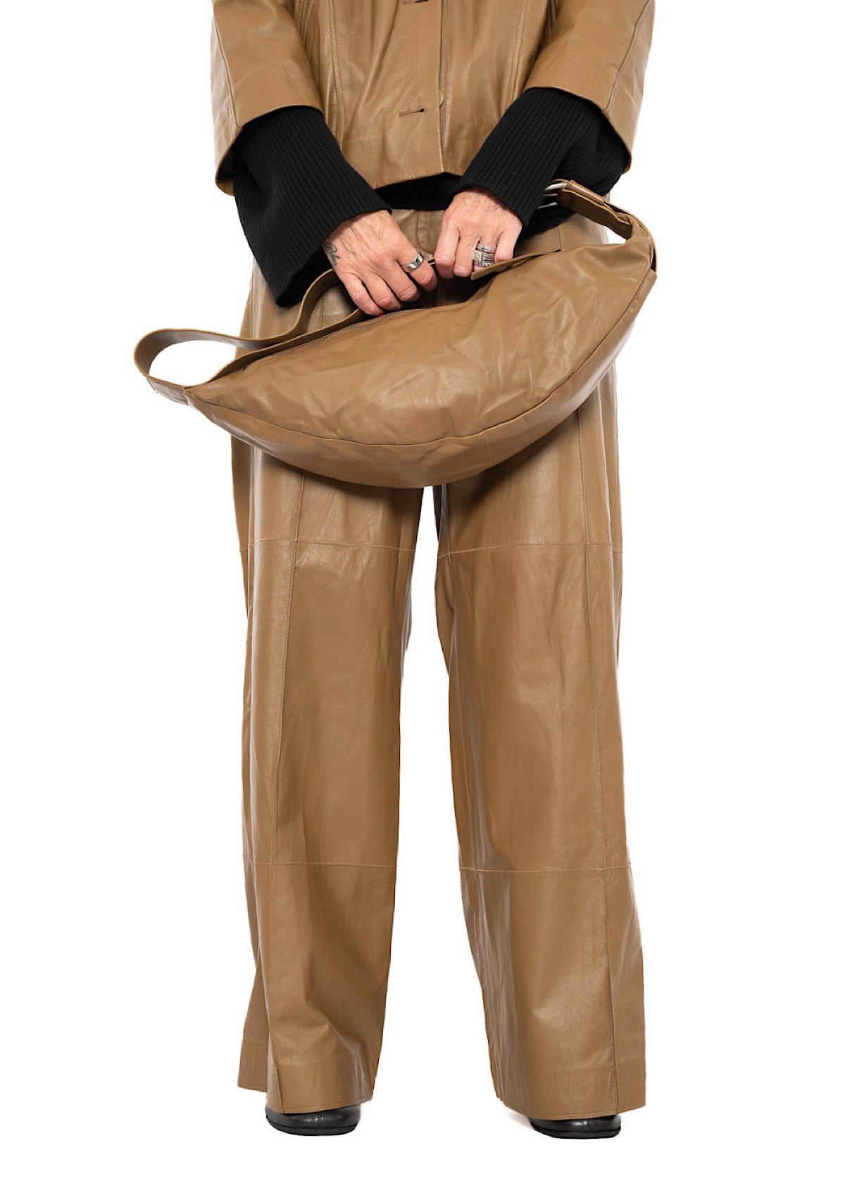 CROSSBODY LEATHER BAG