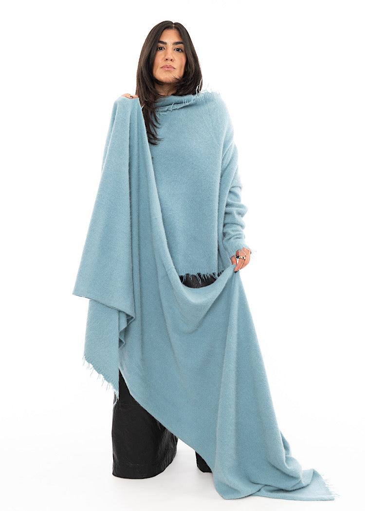 RUNDHOLZ DIP KNITTED SCARF