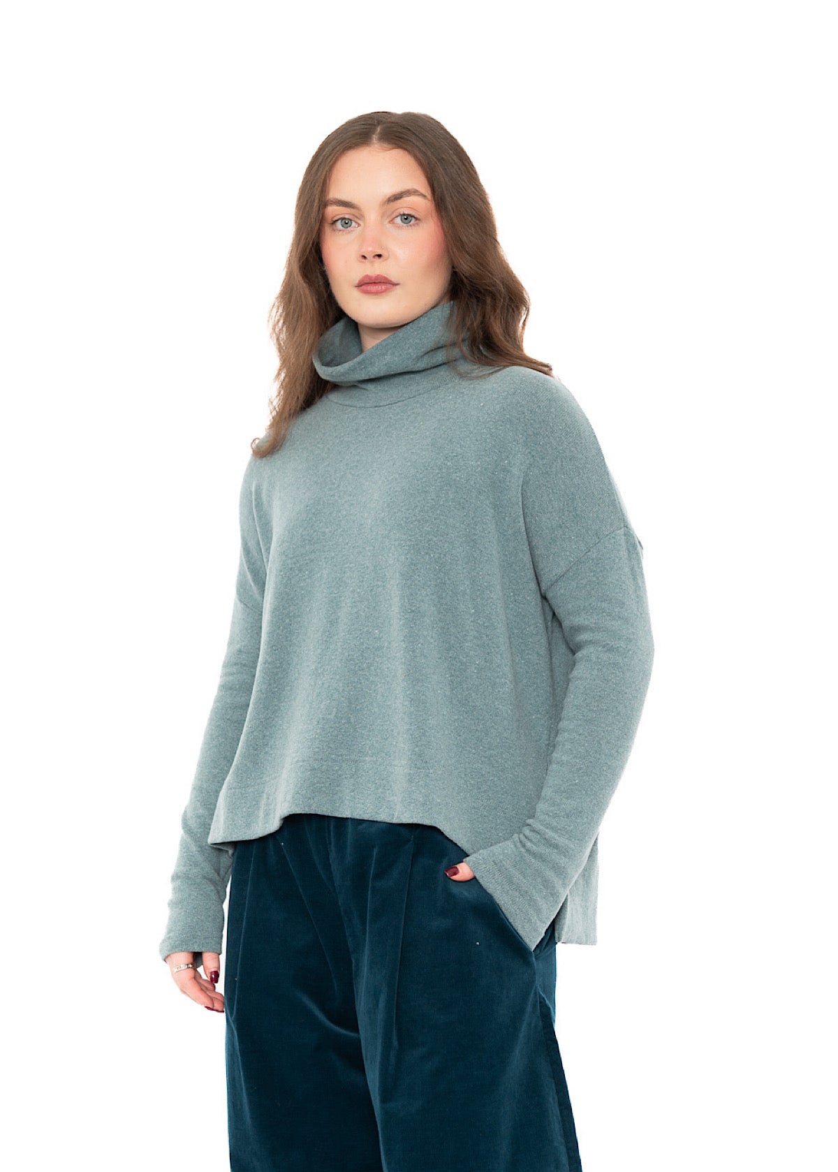 SIGNATURE COTTON-FLEECE MOYET PULLOVER