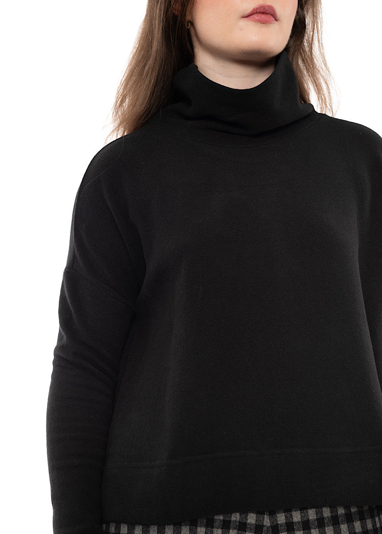 SIGNATURE COTTON-FLEECE MOYET PULLOVER