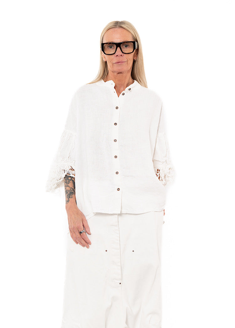RUNDHOLZ DIP BLOUSE