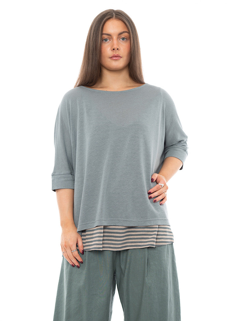 MAMA B TELA L PULLOVER