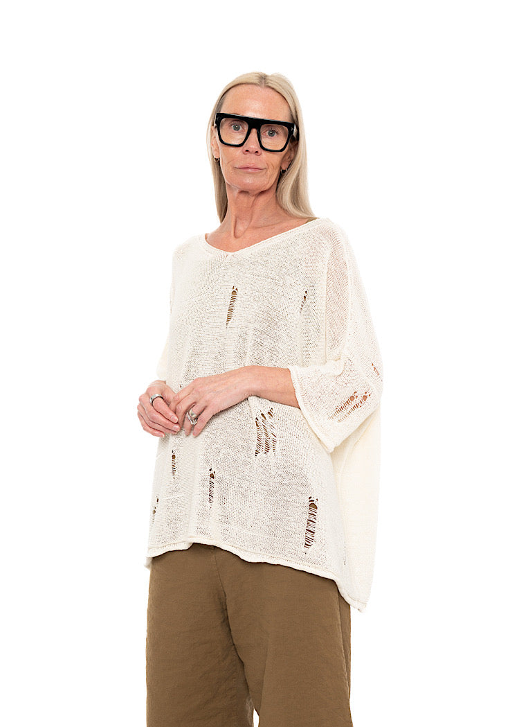 SARAH PACINI KNITTED PULLOVER