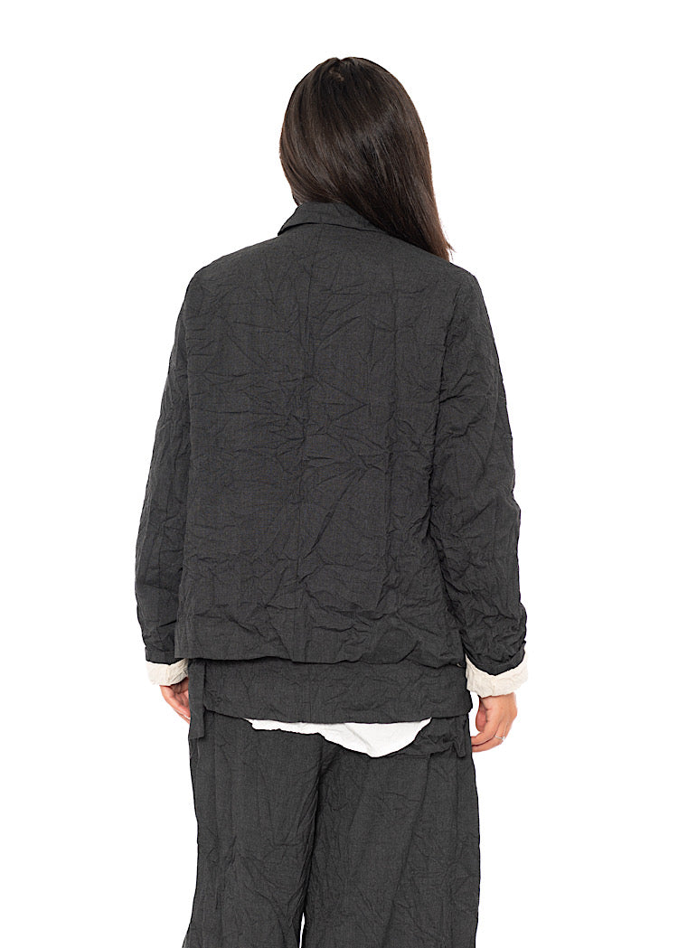 CRINKLE UTILITY JACKET