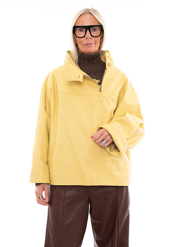 ANNETTE GÖRTZ SALMA LEATHER PULLOVER