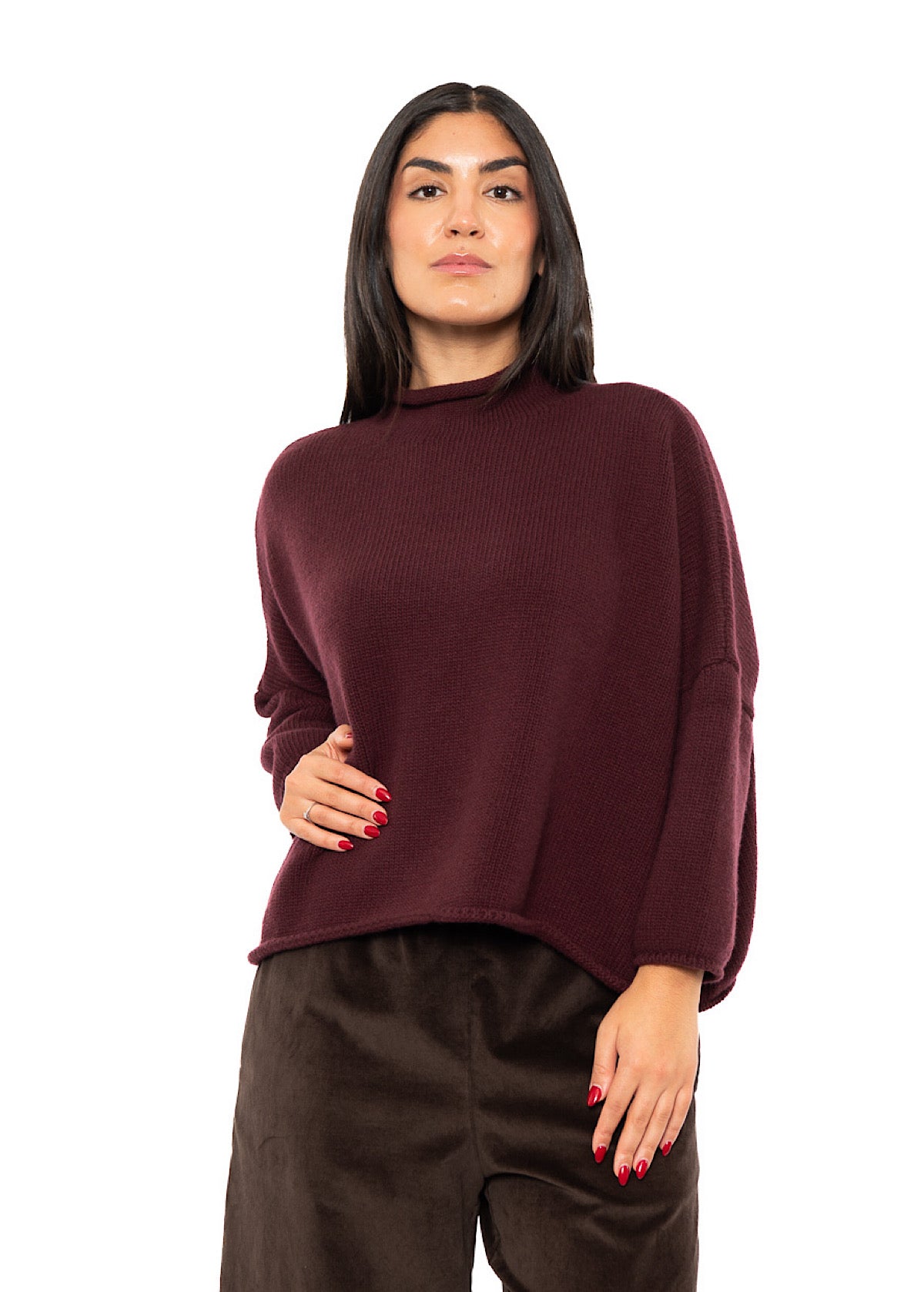 RELAXED CASHMERE BLEND FERRUCCIO PULLOVER