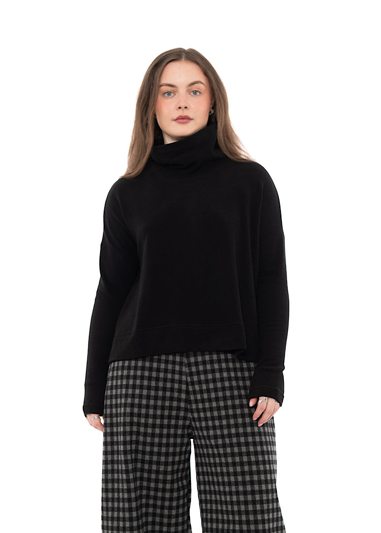 SIGNATURE COTTON-FLEECE MOYET PULLOVER