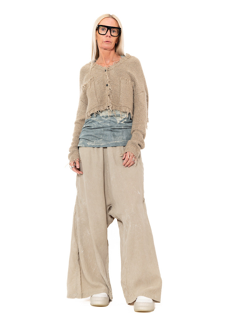 RUNDHOLZ DIP CARDIGAN