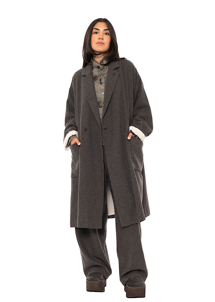 OVERSIZED TWEED COAT