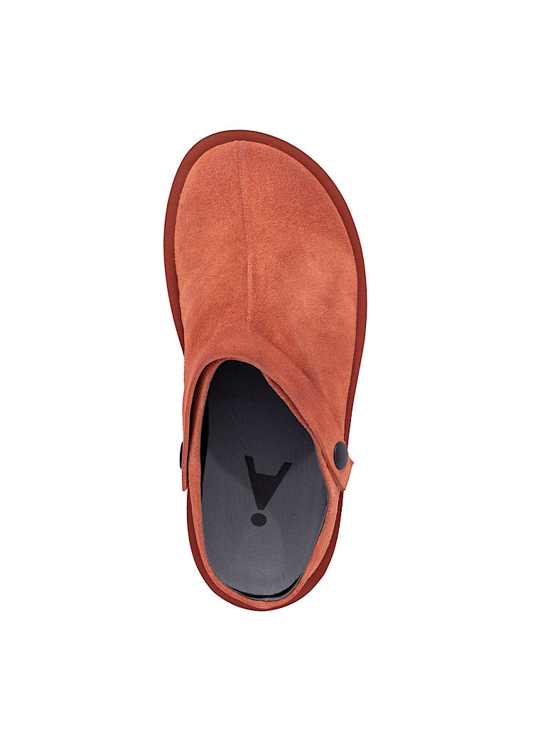 SUEDE PLATFORM CLOG