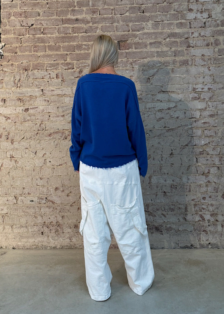 PRE-ORDER RUNDHOLZ MAINLINE PULLOVER *KETCHUP* (Shown in ELECTRIC)