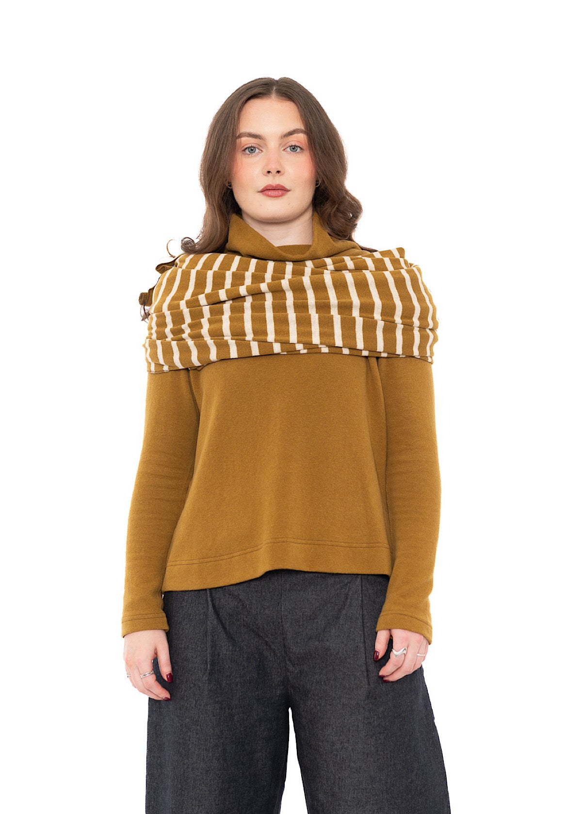 SIGNATURE STRIPED SEGOVIA SCARF