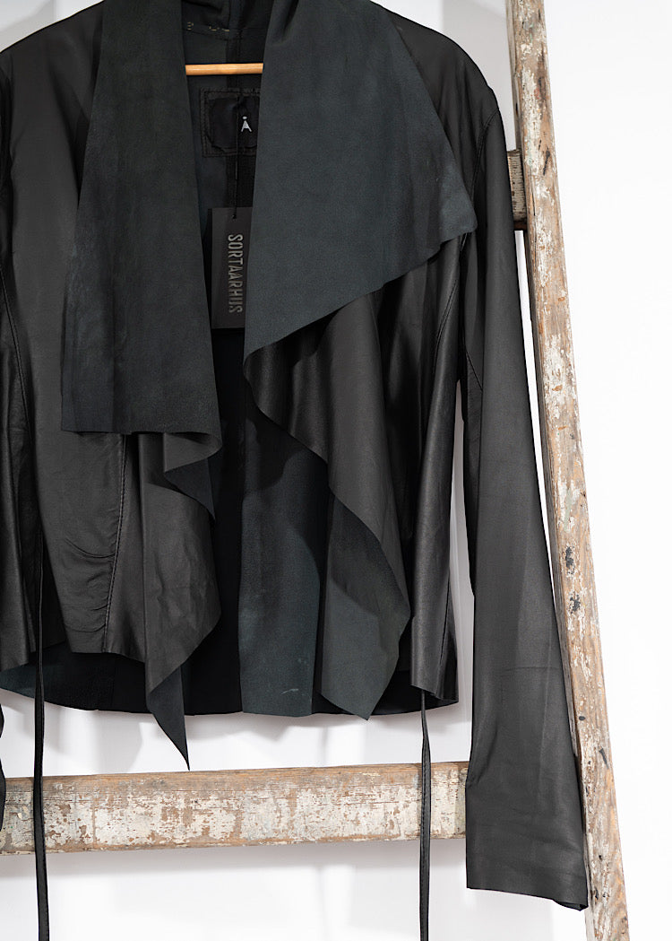 PRE-LOVED SORT AARHUS LEATHER JACKET