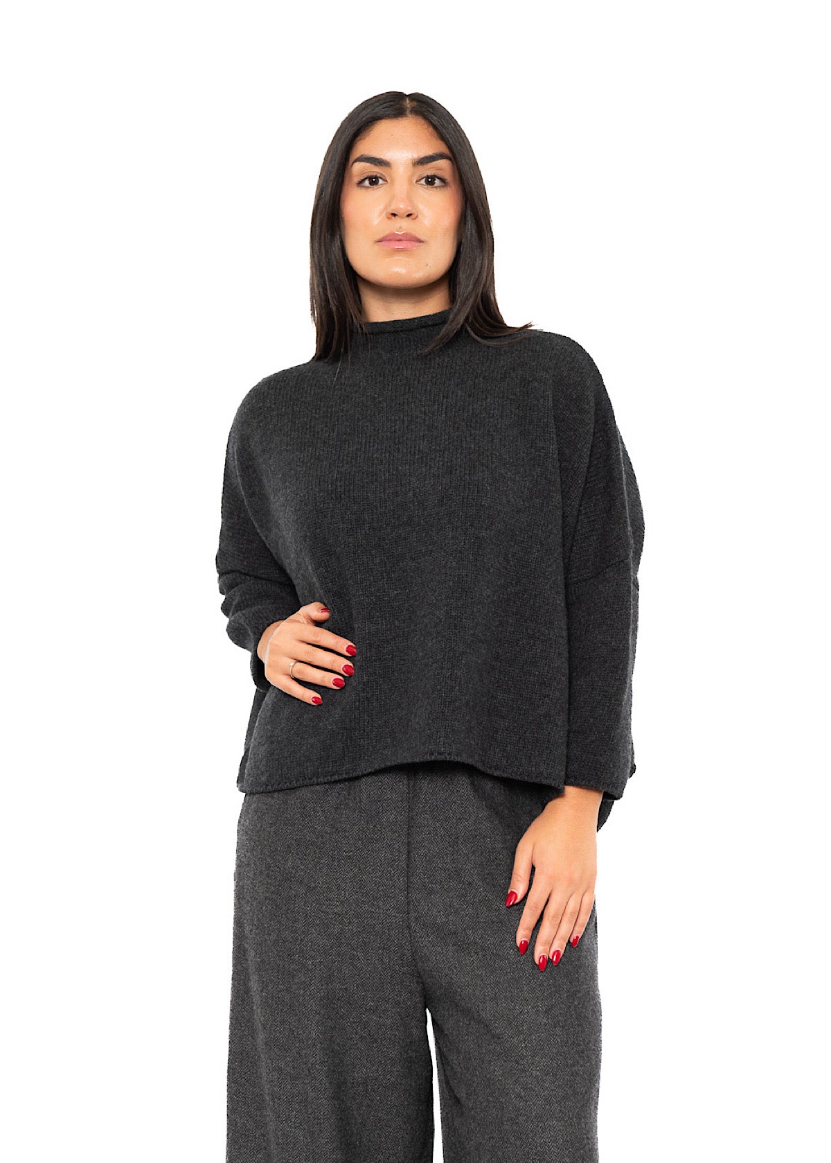 RELAXED CASHMERE BLEND FERRUCCIO PULLOVER