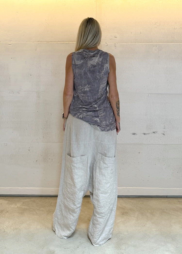 PRE-ORDER RUNDHOLZ DIP TOP *SEAWEED PRINT* (Shown in AMBER PRINT)