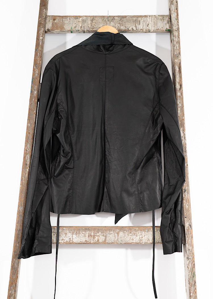 PRE-LOVED SORT AARHUS LEATHER JACKET