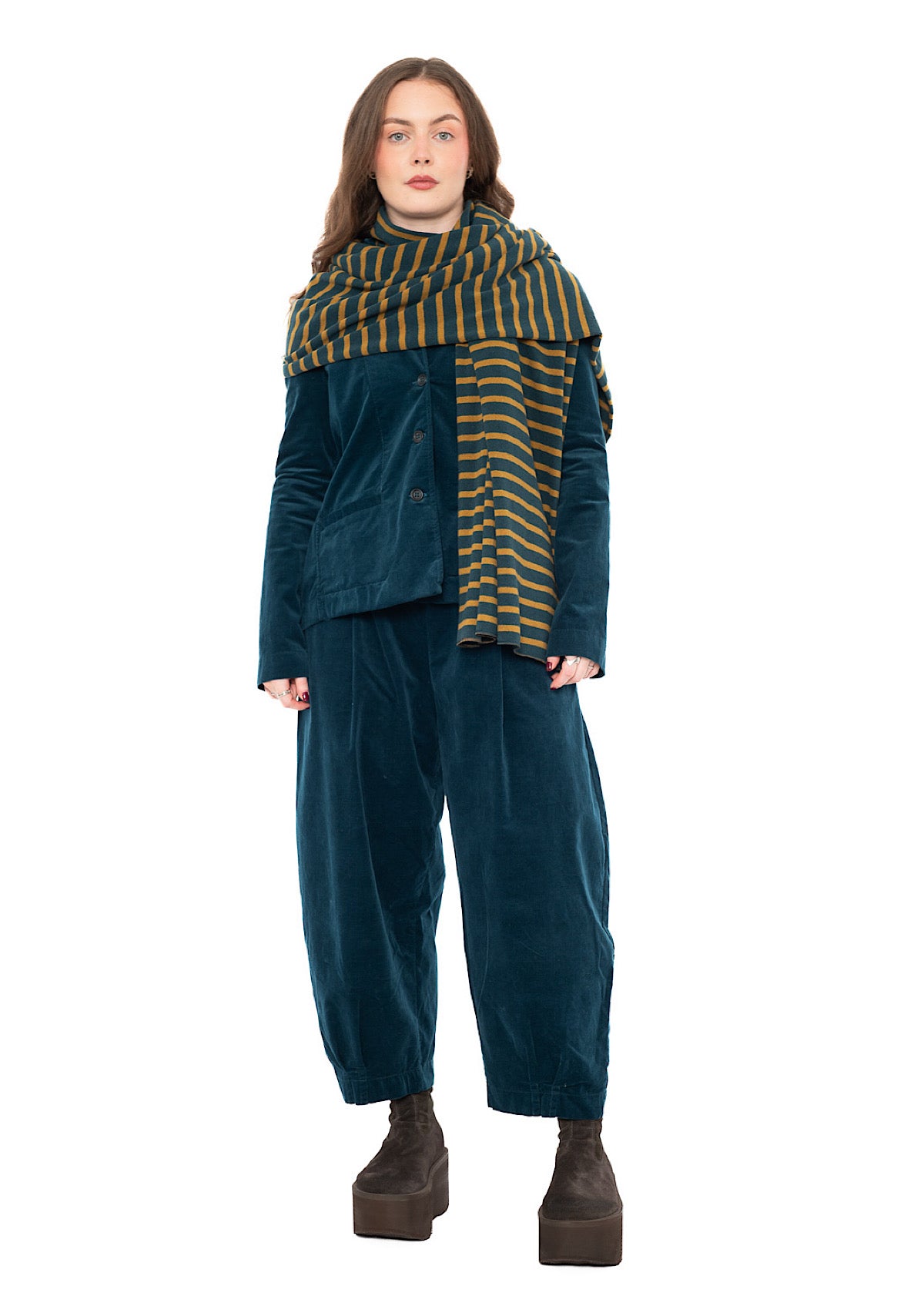 SIGNATURE STRIPED SEGOVIA SCARF