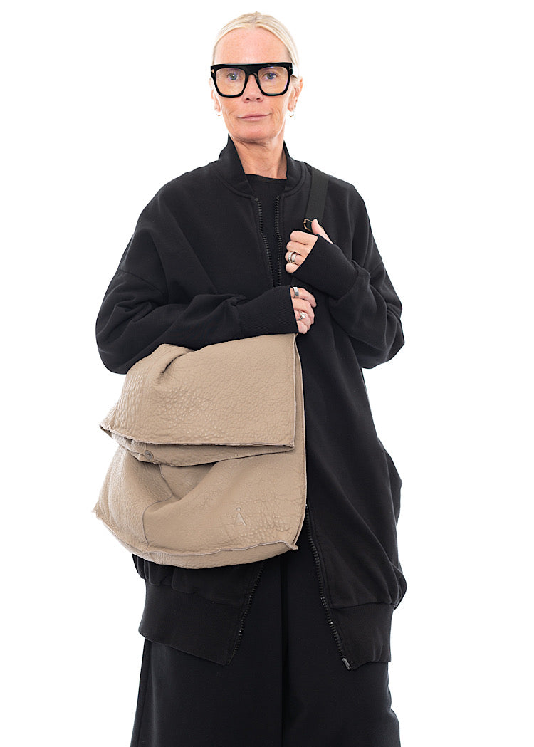 SORT AARHUS LEATHER BAG