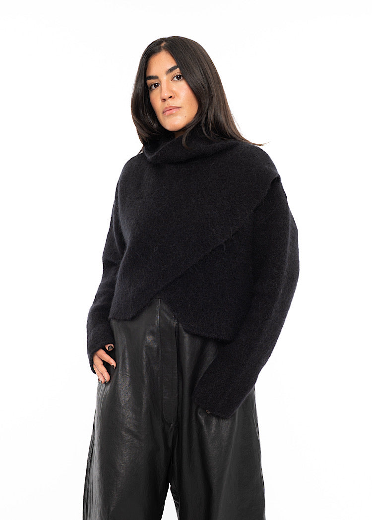 SORT AARHUS PULLOVER