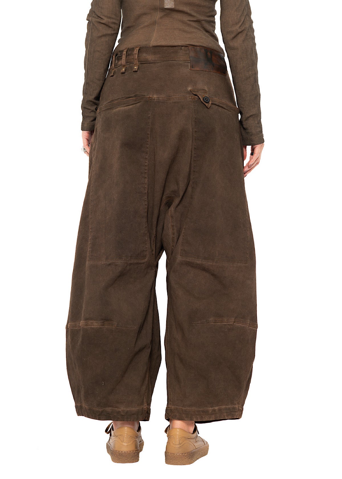 SIGNATURE BALLOON DENIM TROUSER