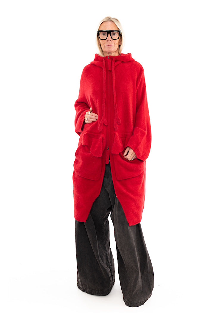 RUNDHOLZ x HOUSE OF VALERIE KNITTED COAT