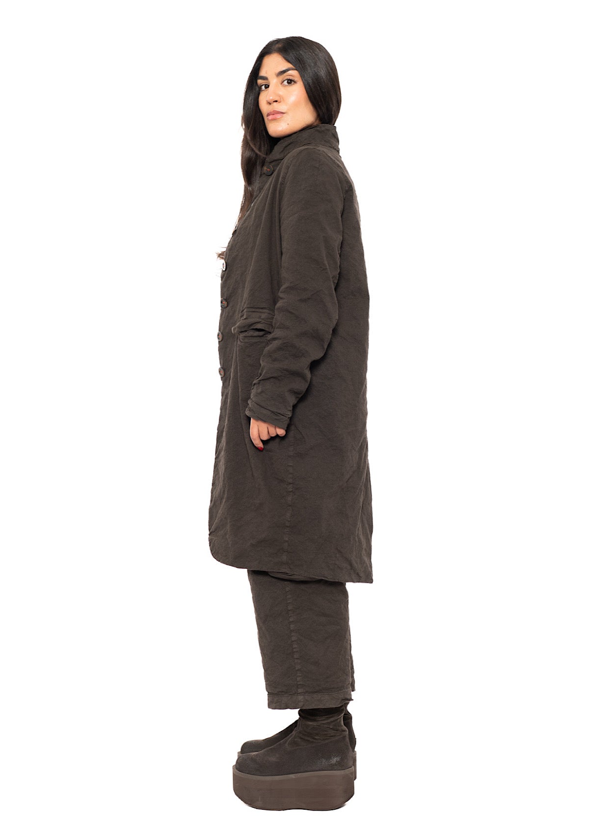 COTTON-TWILL MARTHE COAT