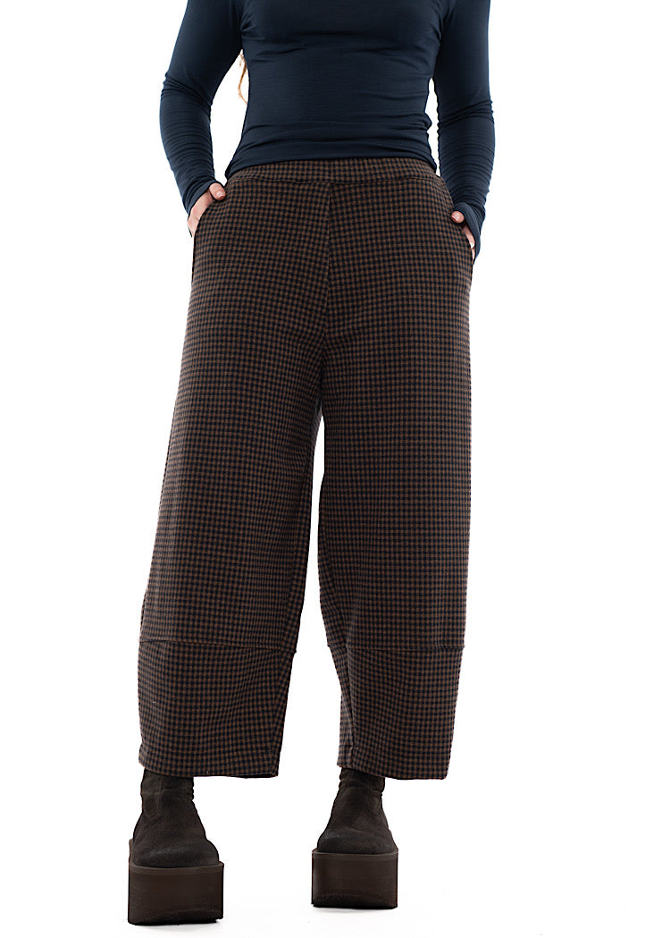 MICRO-CHECK RIMA JQ TROUSER