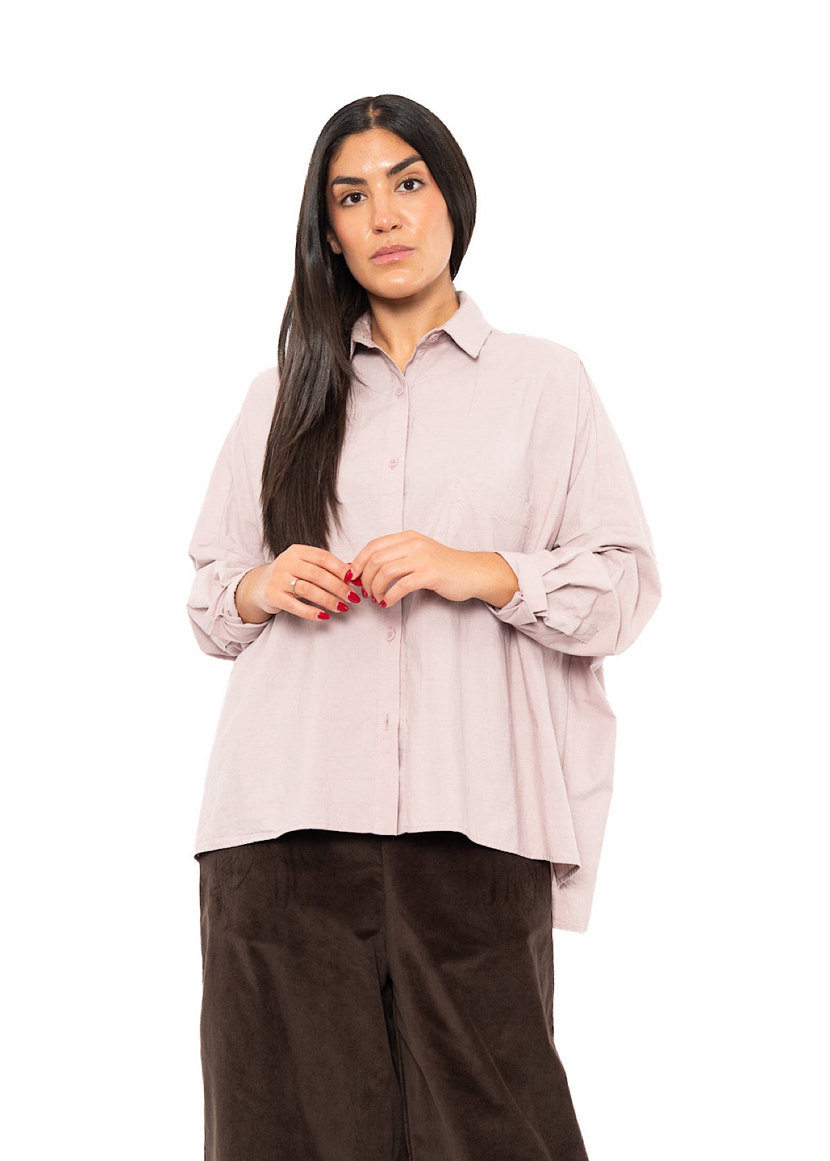 OVERSIZED CRISP COTTON CINDY SHIRT