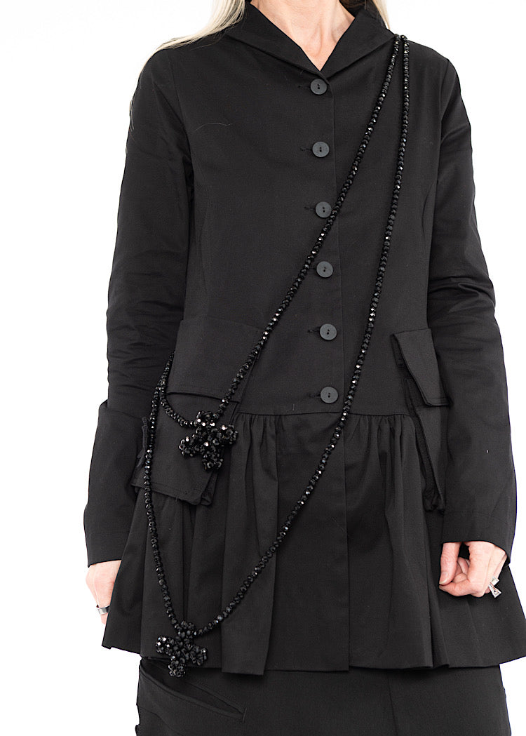 PLU ACROSS EXTRA LONG NECKLACE