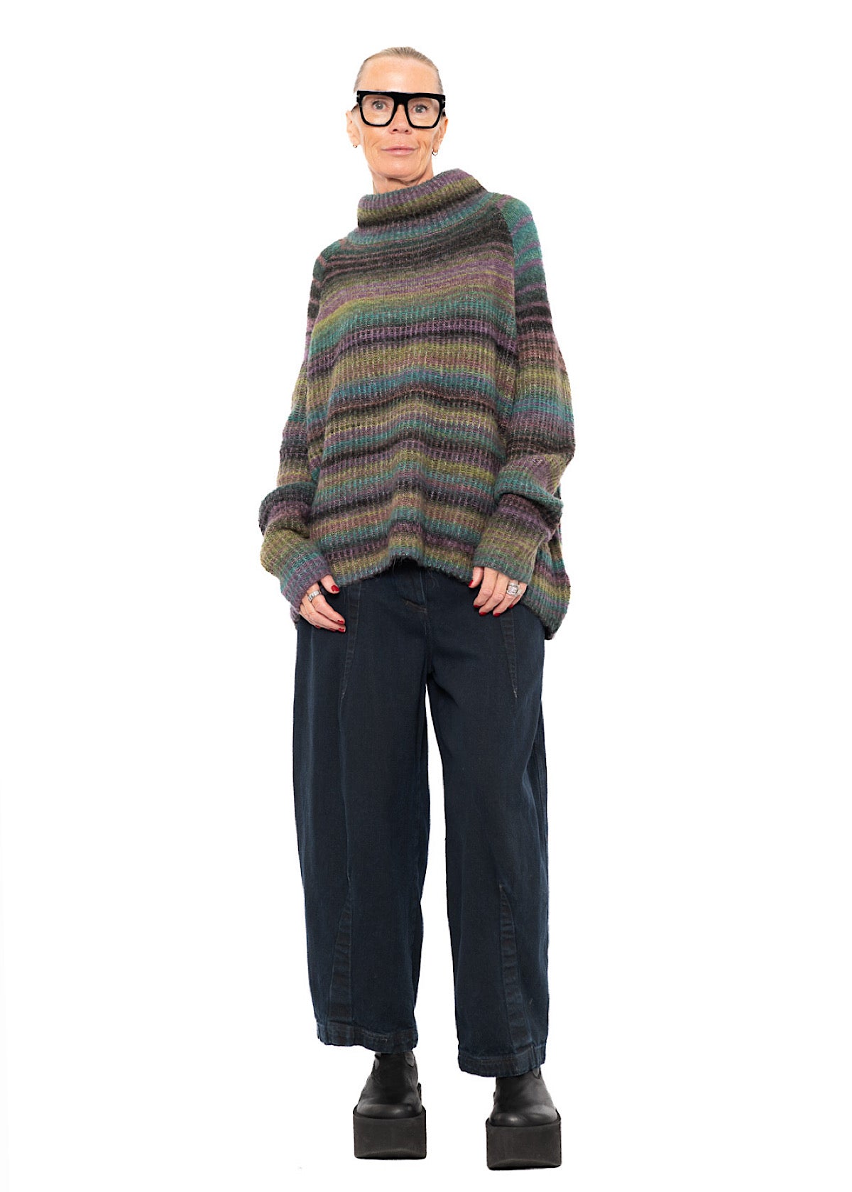 DENIM BALLOON TROUSER
