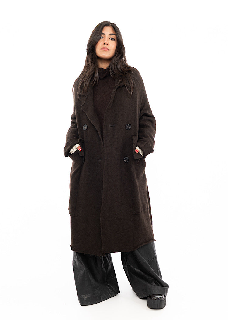 RUNDHOLZ MAINLINE KNITTED COAT